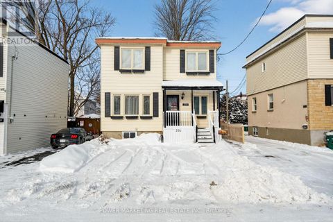 231 ETHEL STREET Ottawa ON K1L5X1