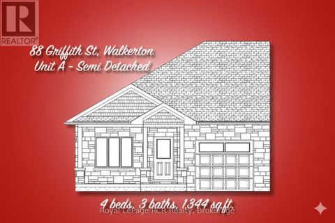 UNIT A - 88 GRIFFITH STREET Brockton ON N0G2V0