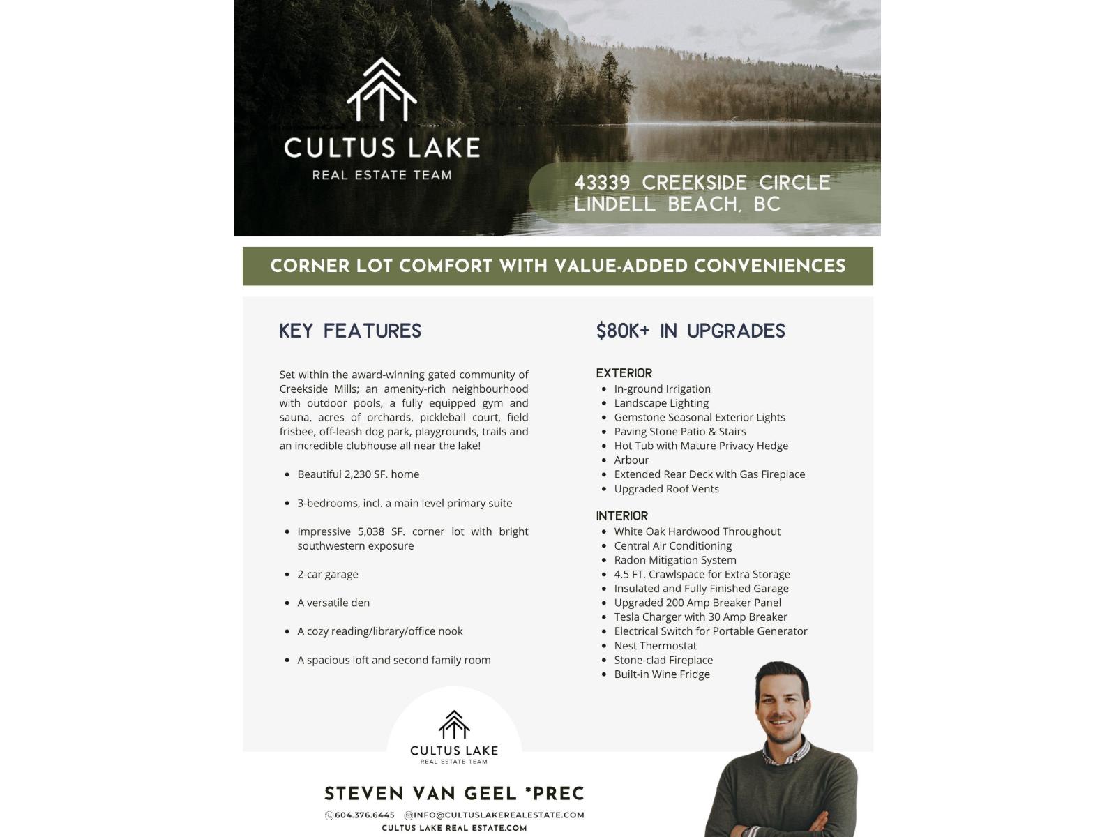 43339 CREEKSIDE CIRCLE|Cultus Lake South