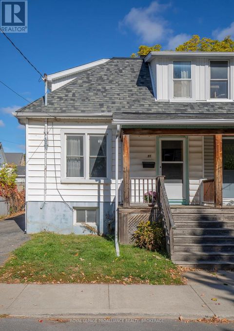 91 HAMILTON STREET Kingston (East of Sir John A. Blvd) ON K7K1P3
