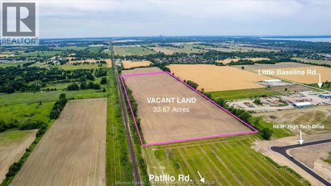 V/L PATILLO ROAD Lakeshore ON N8N2L9