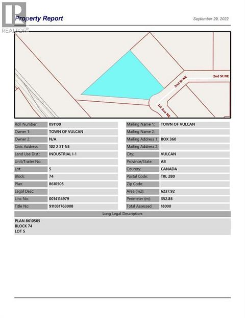 102 2 Street NE Vulcan AB T0L2B0