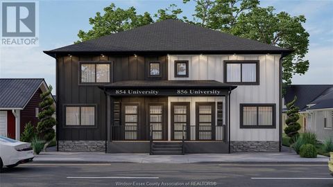 856 UNIVERSITY Unit# UPPER Windsor ON N9A2Z9