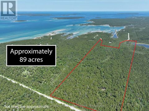 PT LT 56 CON 4 CAPE HURD ROAD Northern Bruce Peninsula ON N0H2R0