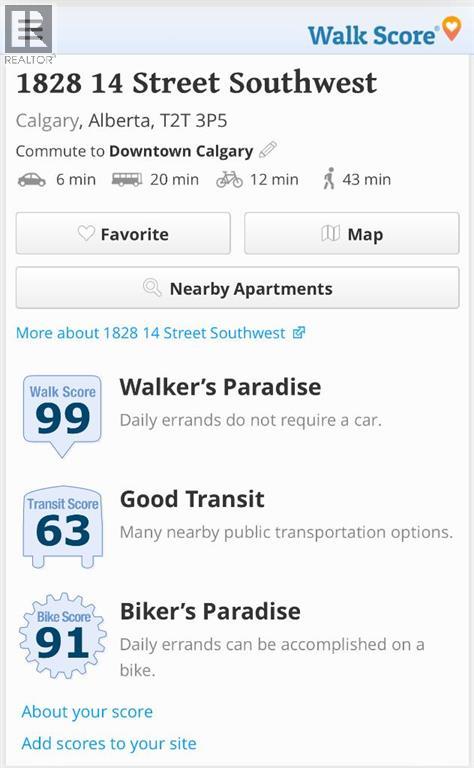303, 1828 14 Street SW