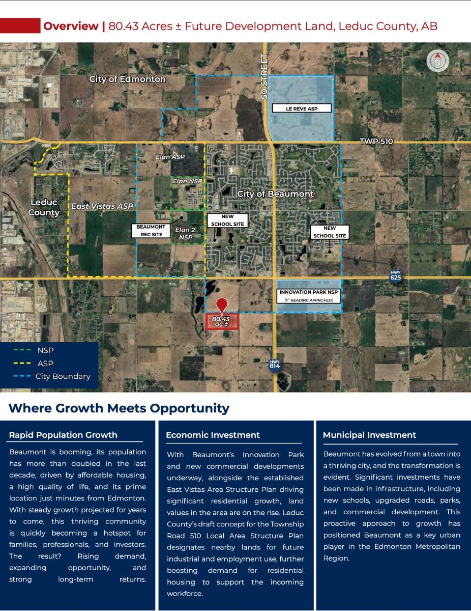 Range Road 243 & Township 504 (Highway 625)
