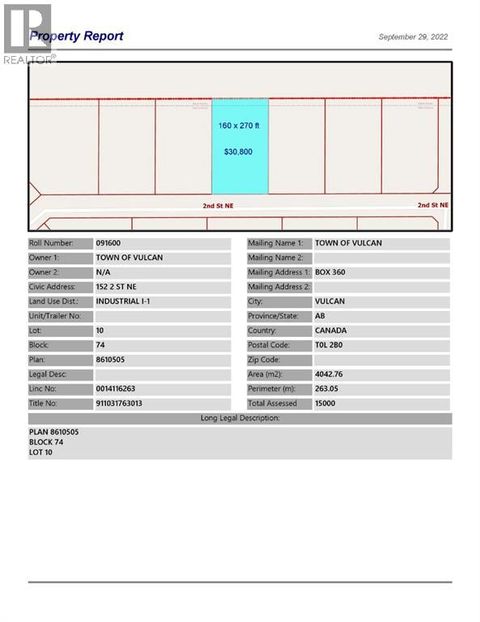 152 2 Street NE Vulcan AB T0L2B0