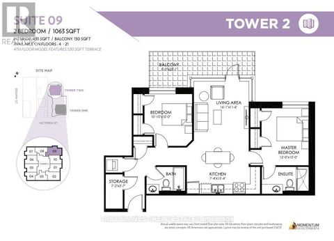 1509 - 104 GARMENT STREET Kitchener ON N2G0C8