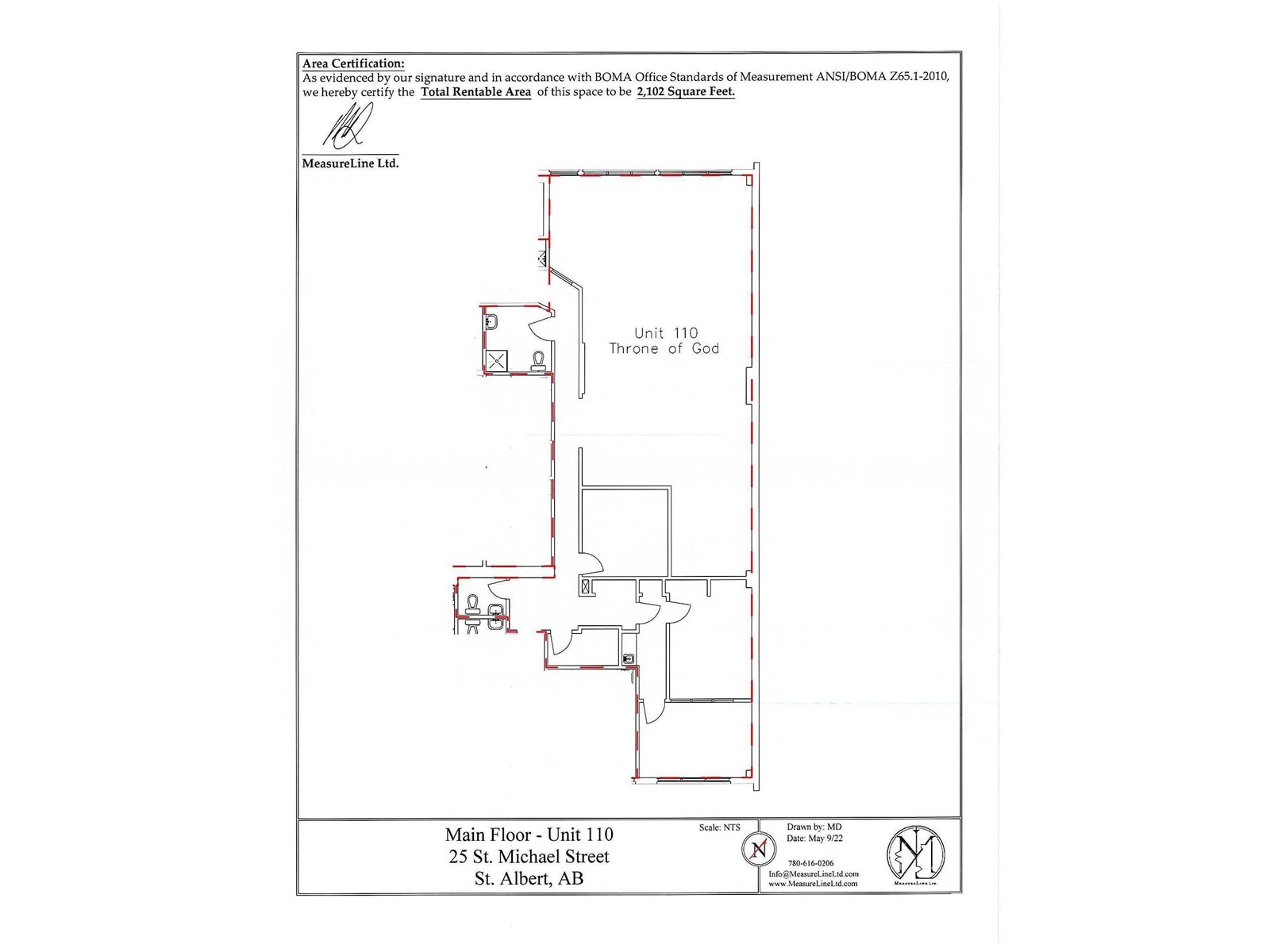 #110 25 St. Michael ST