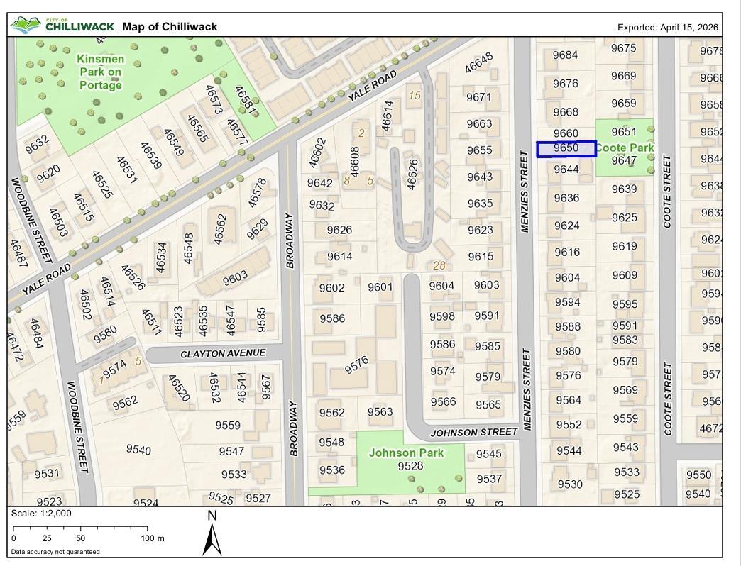 9650 MENZIES STREET|Chilliwack Proper East