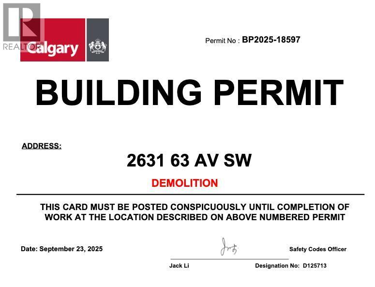2631 63 Avenue SW