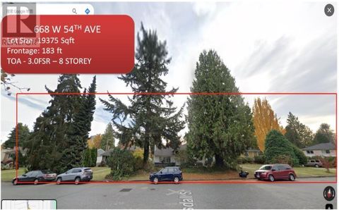668 W 54TH AVENUE Vancouver BC V6P1M2