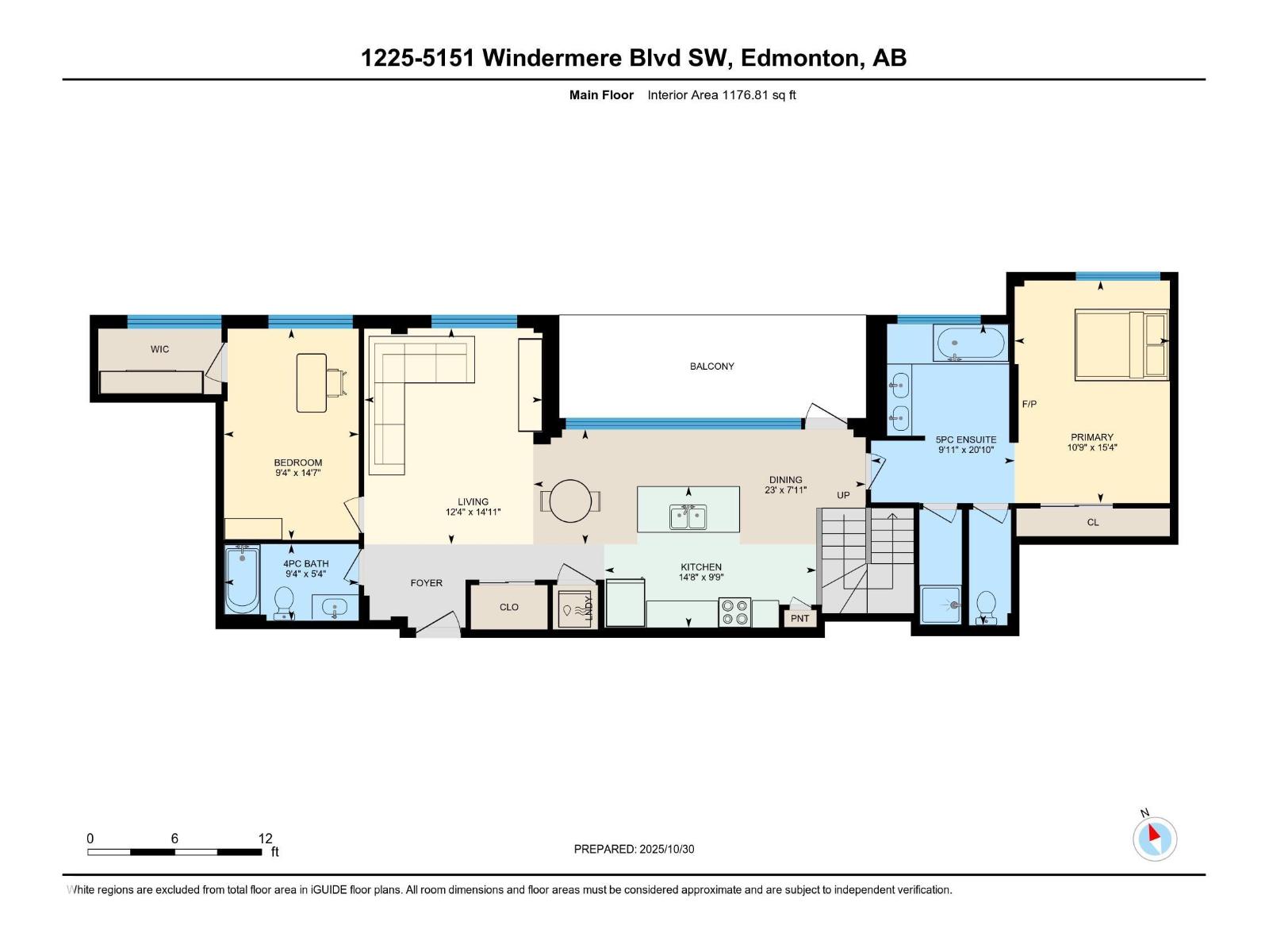 #1225 5151 WINDERMERE BV SW