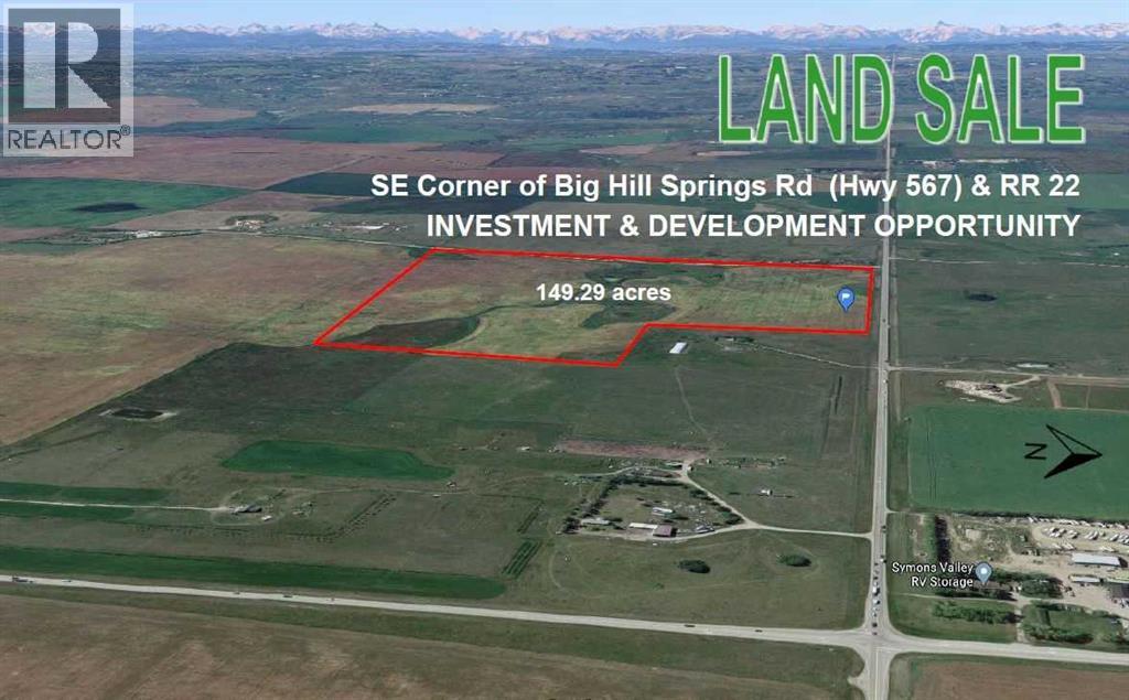 Big Hills Spring Road Rge 22