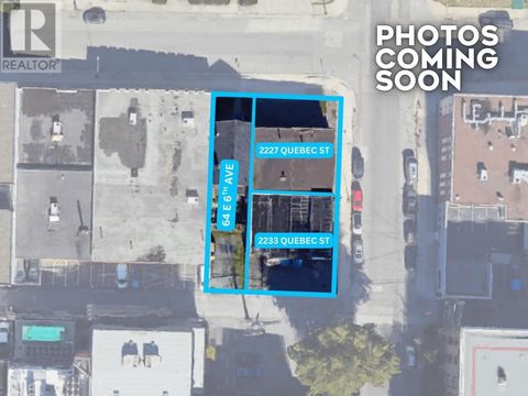 2227 QUEBEC STREET Vancouver BC V5T3A1