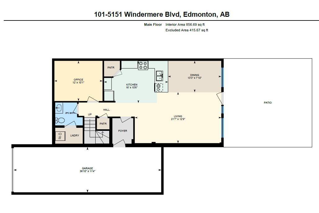 #101 5151 Windermere BV SW