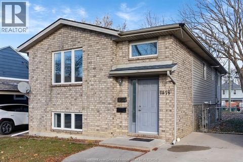 1478 WESTCOTT ROAD Unit# LOWER Windsor ON N8Y4C4