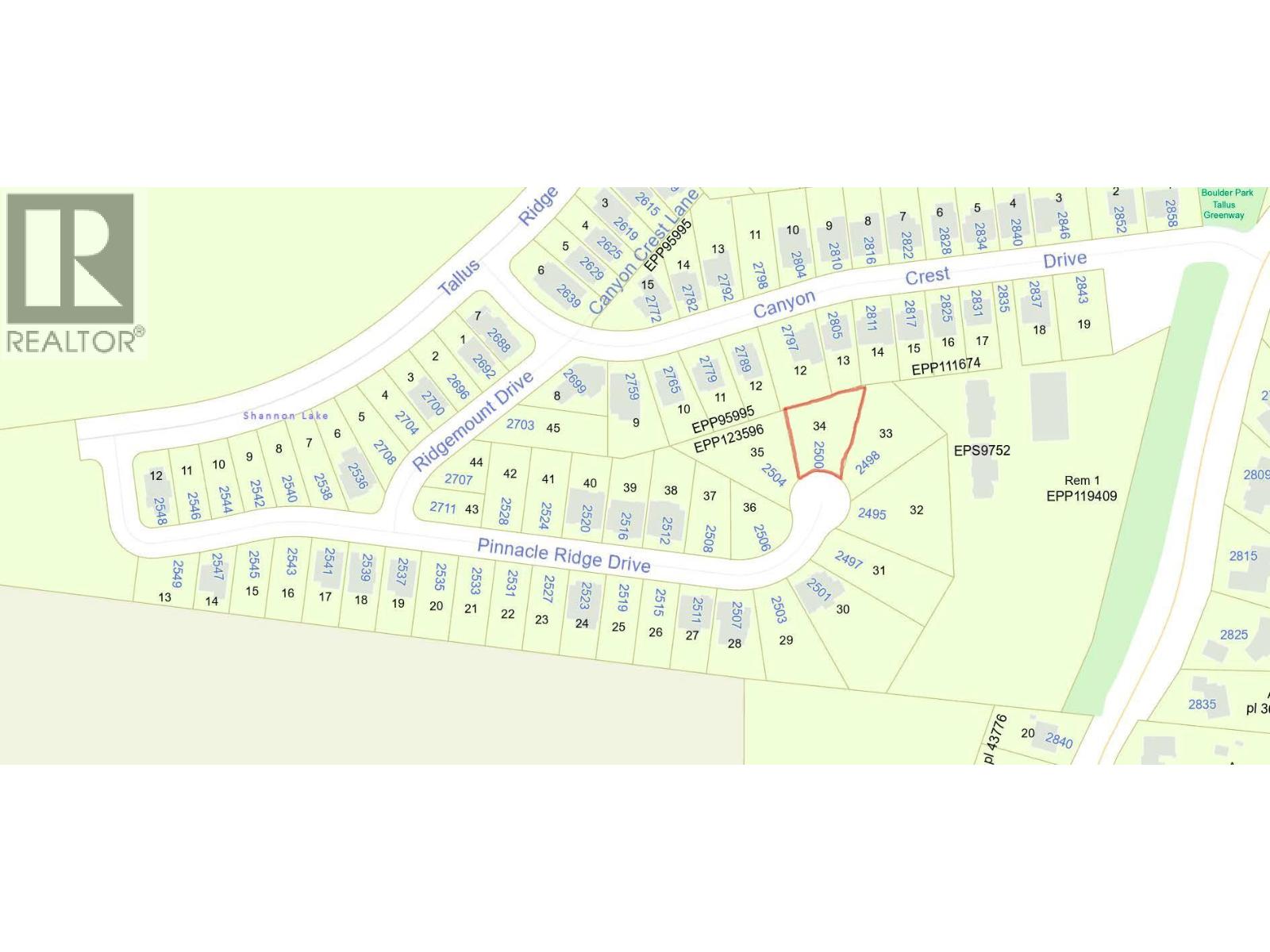 2500 Pinnacle Ridge Drive