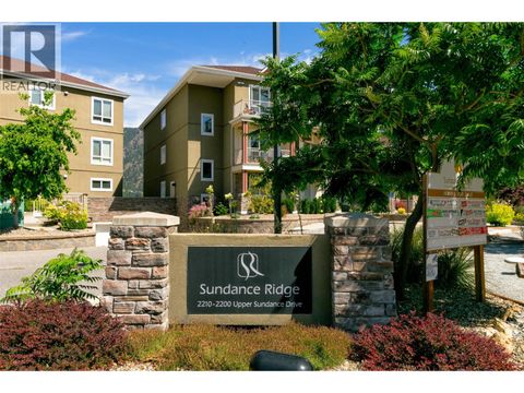 2200 Upper Sundance Drive Unit# 2309 West Kelowna BC V4T3E8