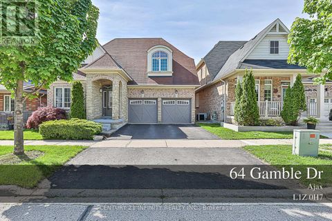 64 GAMBLE DRIVE Ajax (Northeast Ajax) ON L1Z0G8