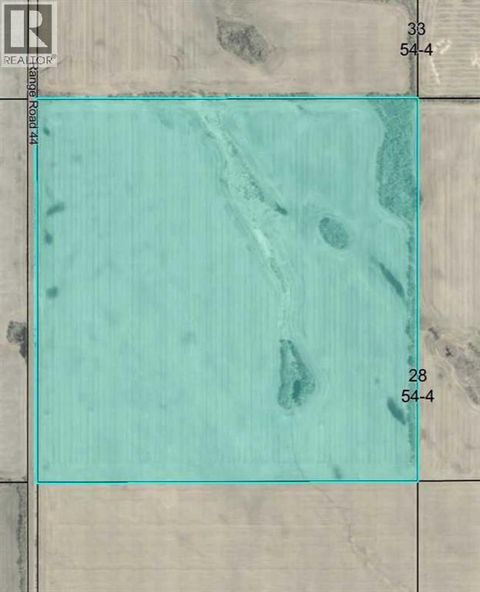 Range 4, Township 54 Section 28 Land NW Vermilion AB T0B2P0