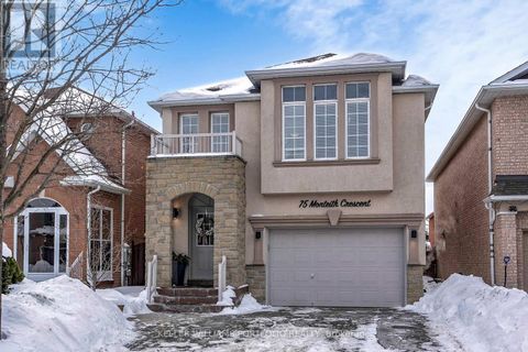 75 MONTEITH CRESCENT Vaughan (Maple) ON L6A3M9