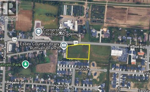 V/L TALBOT ROAD Unit# WEST PARCEL Kingsville ON N0P2G0