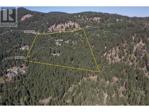 233 Boulder Road Lot# 10A Beaverdell BC V0H1A0