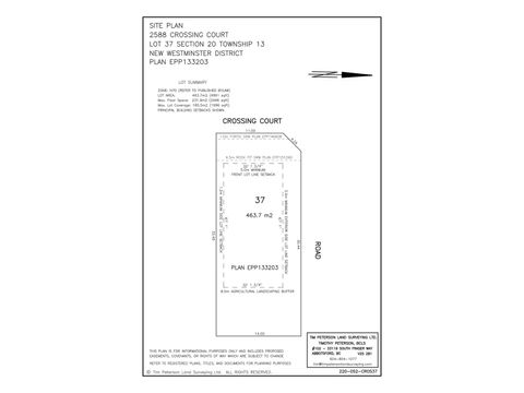 2588 CROSSING COURT Abbotsford BC V4X1H4