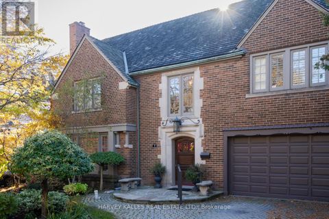 7 RIDGEWOOD ROAD Toronto (Forest Hill South) ON M5P1T4
