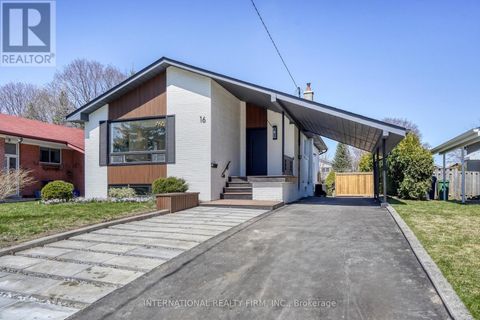 16 PARAGON ROAD Toronto (Kingsview Village-The Westway) ON M9R1J5
