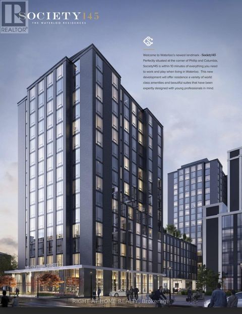 925 - 145 COLUMBIA STREET W Waterloo ON N2L0K7