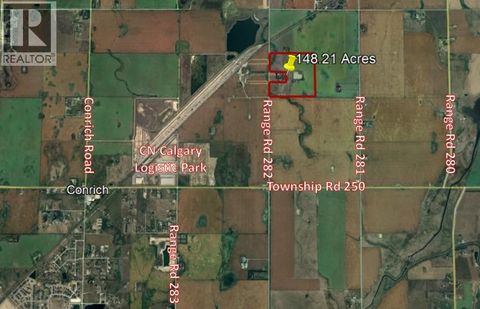 Range Road 282 Road Rural Rocky View County AB T1Z0P3