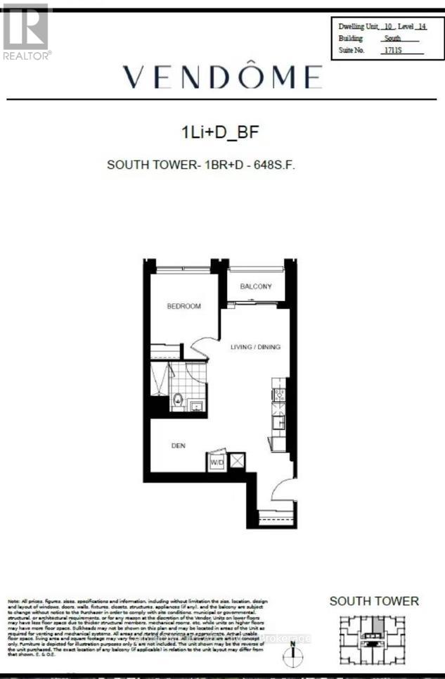 1711 - 8 CEDARLAND DRIVE