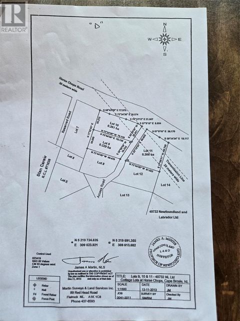 Lot 10 HORSE CHOPS Road CAPE BROYLE NF A0A1P0