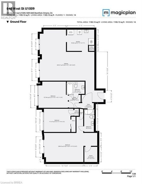 640 WEST Street Unit# 1009 Brantford ON N3R6M3