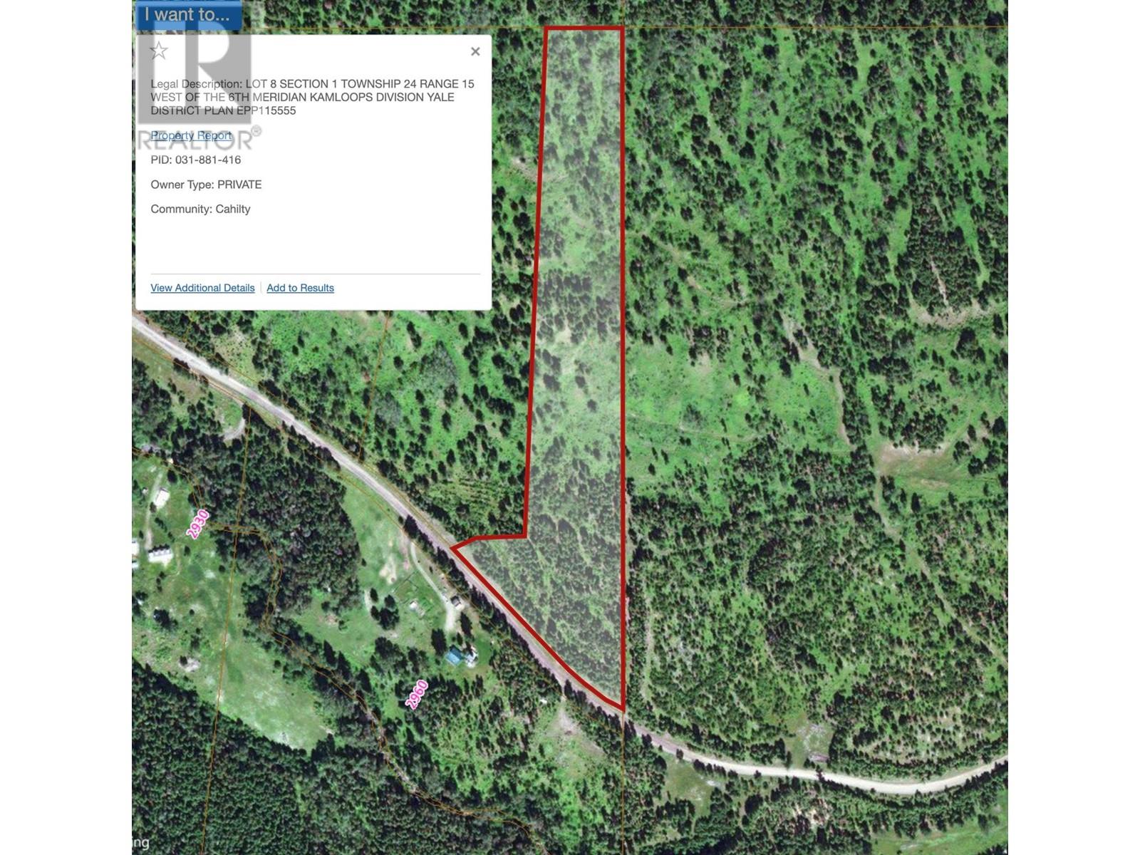 lot 8 FADEAR CREEK Road