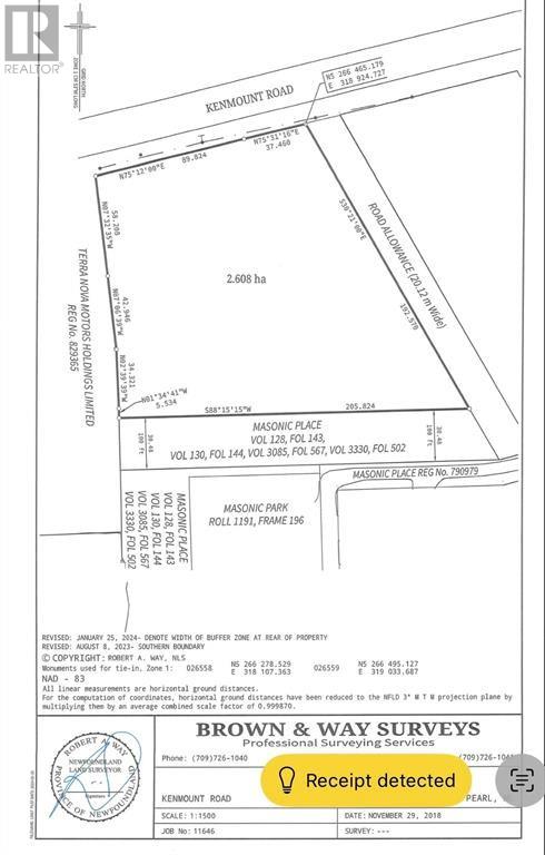 0.0 Kenmount Road