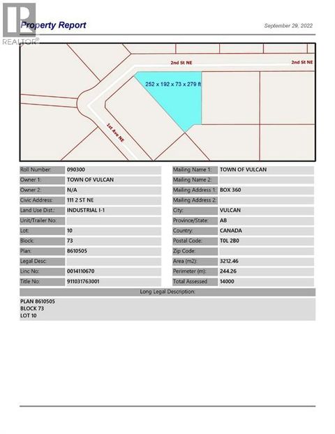 111 2 Street NE Vulcan AB T0L2B0