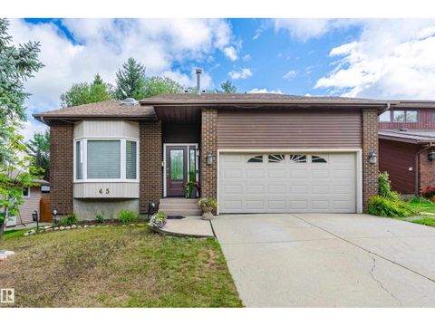 45 WENTWORTH CR St. Albert AB T8N3G7