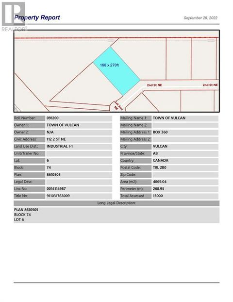 112 2 Street NE Vulcan AB T0L2B0