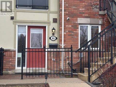 92 - 150 CHANCERY ROAD Markham (Greensborough) ON L6E0B9