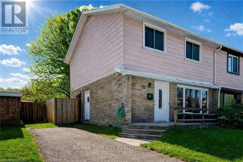 71 SHADELAND CRESCENT Kitchener ON N2M2J1