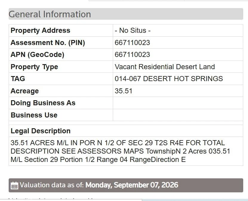2 Worsley, Desert Hot Springs, CA 92240
