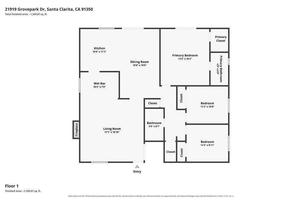21919 Grovepark Dr, Saugus, CA 91350
