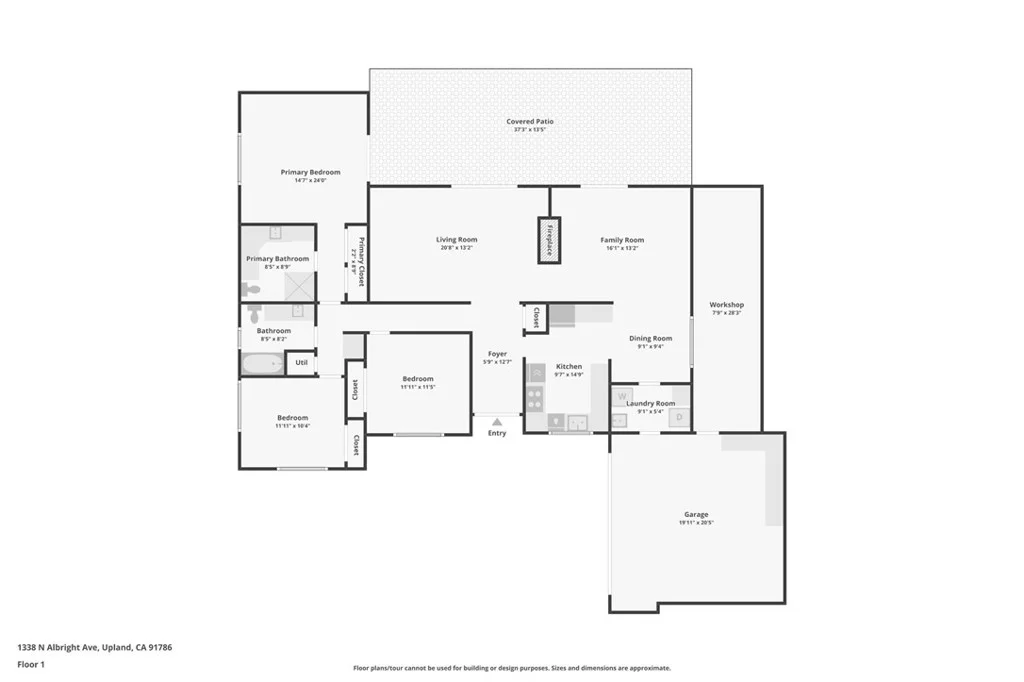 1338 N Albright Ave, Upland, CA 91786