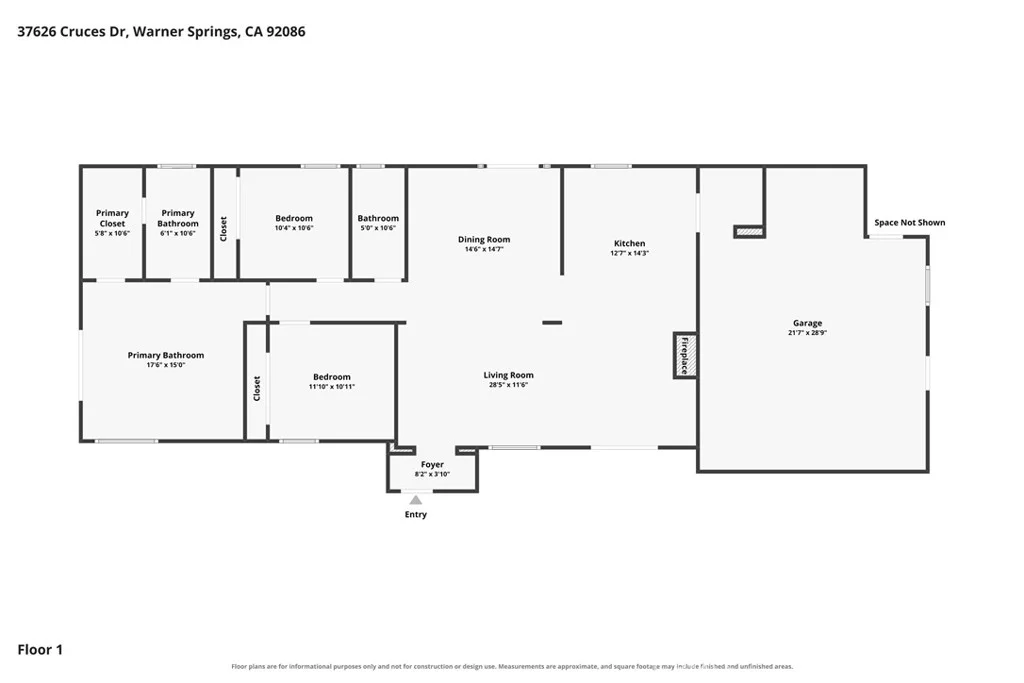 37626 Cruces Dr, Warner Springs, CA 92086