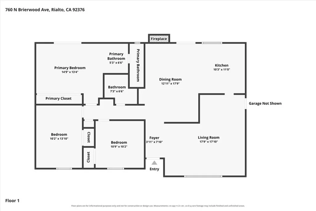 760 S Brierwood Avenue, Rialto, CA 92376