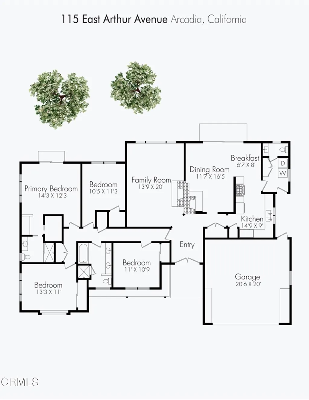 Property image for 115 E Arthur Avenue, Arcadia, CA 91006