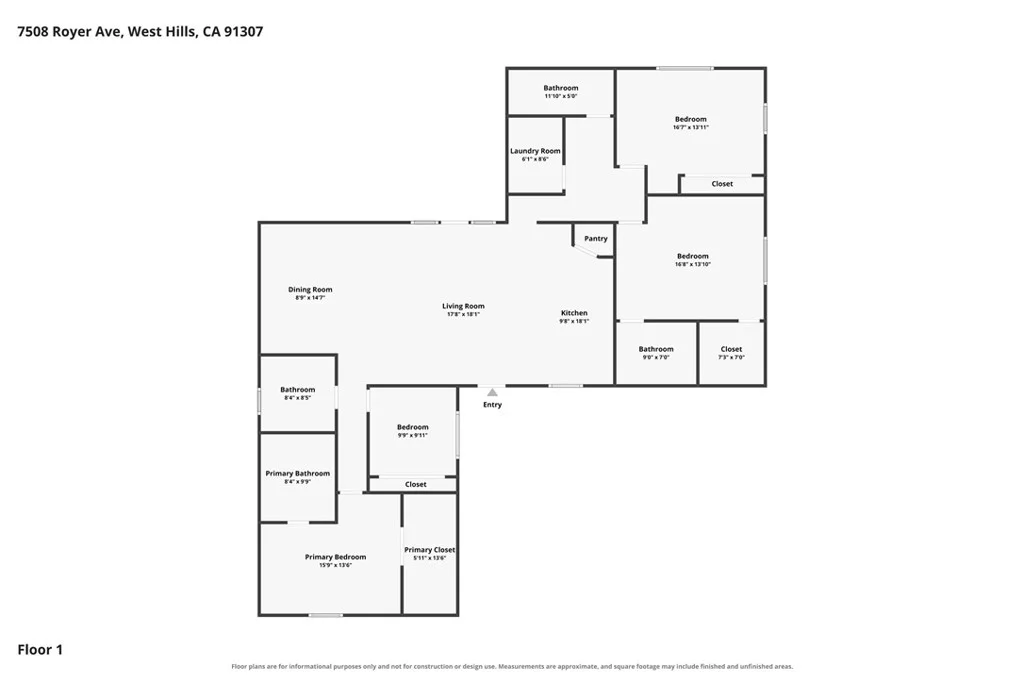 7508 Royer Avenue, West Hills, CA 91307